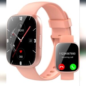 Unisex Smart Watch Bluetooth Call, 1.95" HD Touch Screen Fitness Watch BNIB